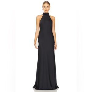 Misha Evianna Satin Gown
